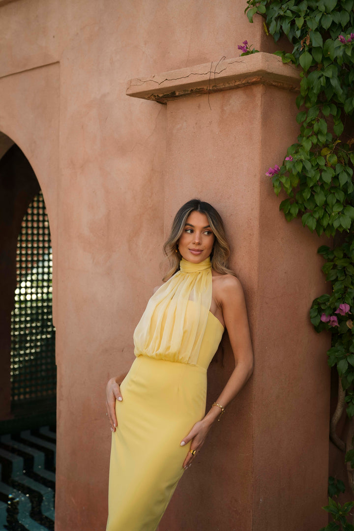 YELLOW MANUELA DRESS