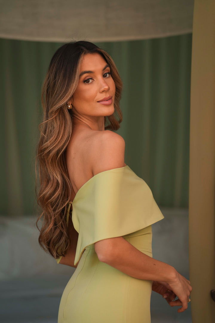 VESTIDO VELERO VERDE