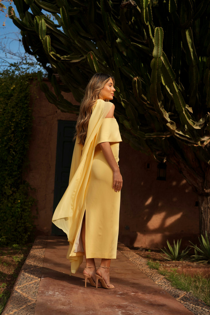 VESTIDO VELERO AMARILLO