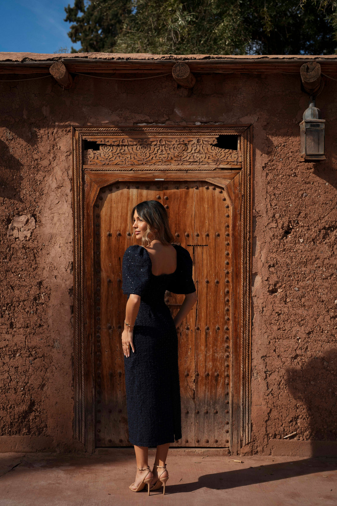 VESTIDO ÉLIA AZUL MARINO