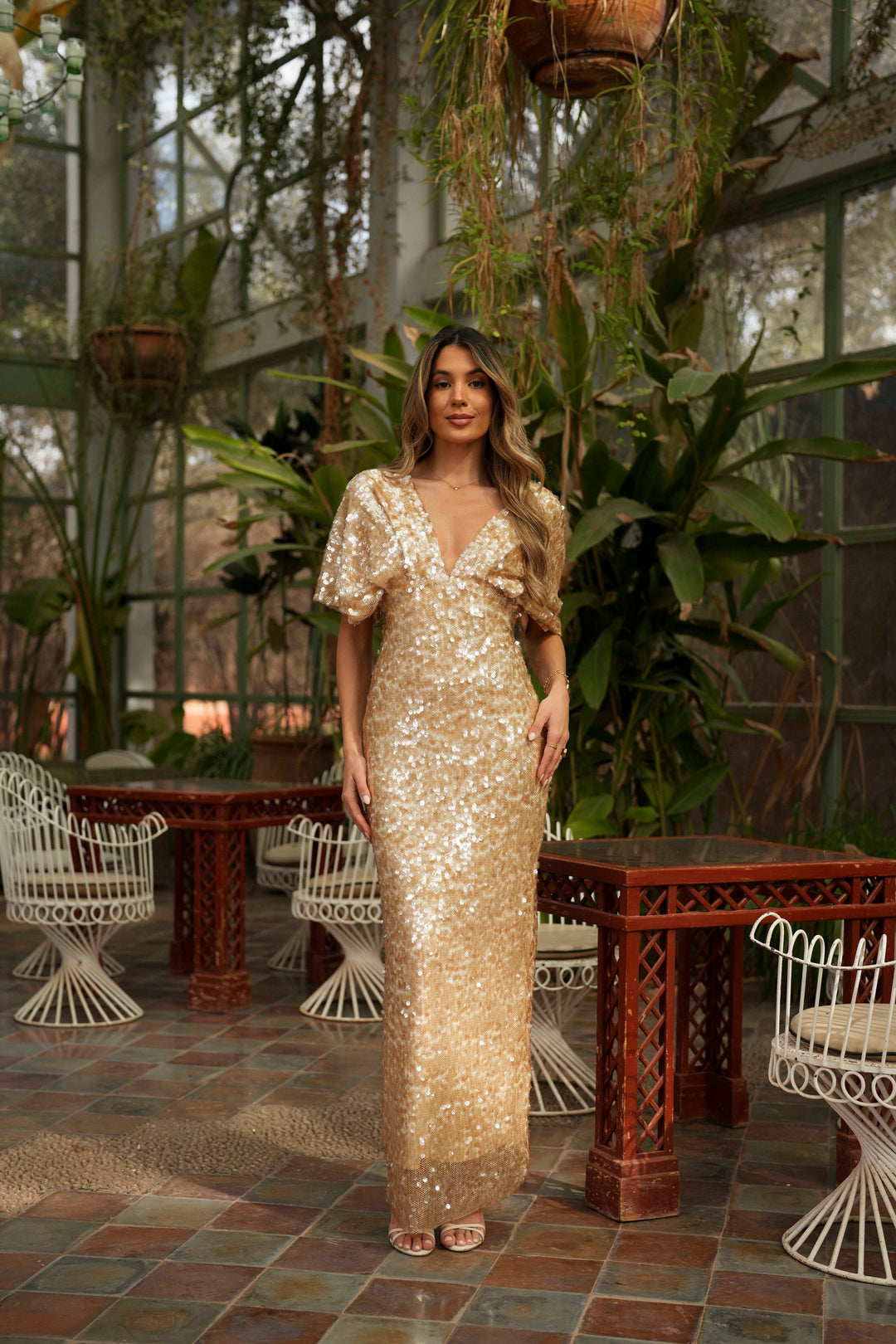 ROBE À PAILLETTES ARIA