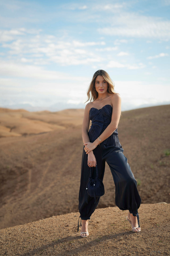 PANTALON BLEU MARINE TANGIER