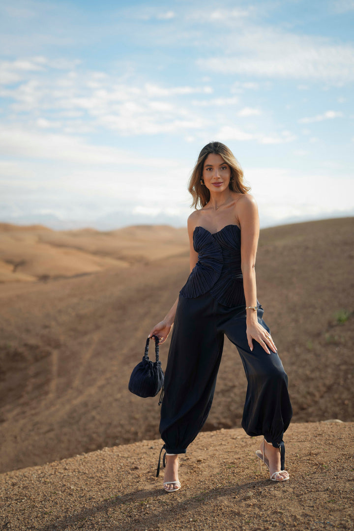 PANTALON BLEU MARINE TANGIER