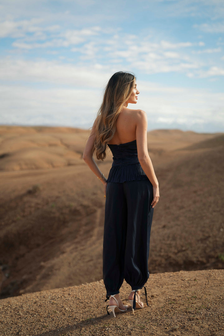 PANTALON BLEU MARINE TANGIER