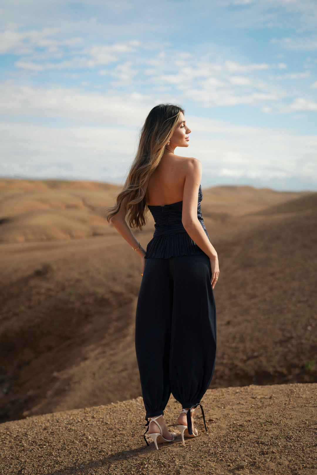 PANTALON BLEU MARINE TANGIER