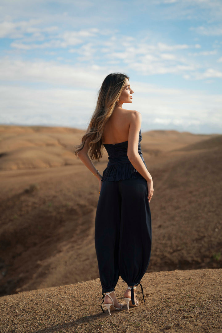 PANTALON BLEU MARINE TANGIER