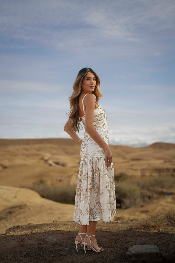 MARSEILLE WHITE SEQUINS