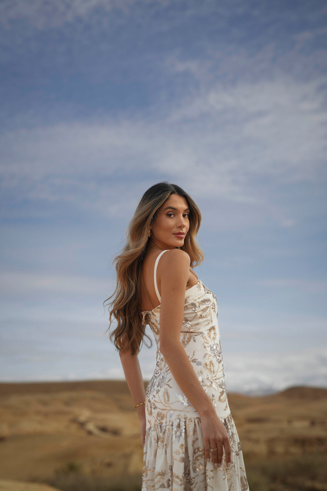 MARSEILLE WHITE SEQUINS