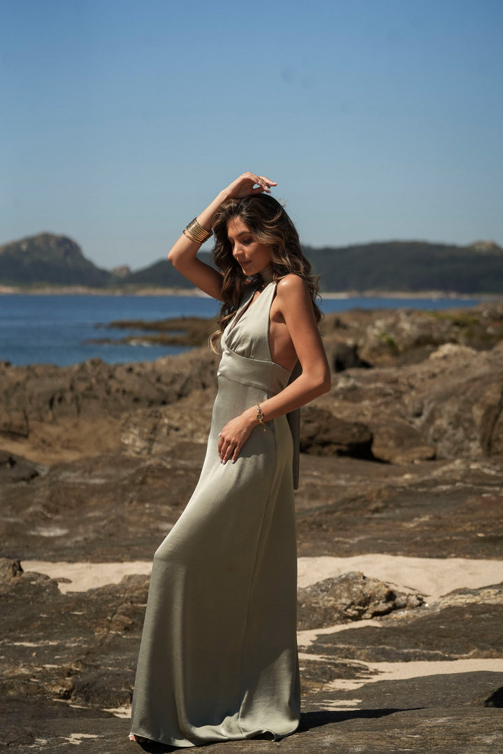AURA GREEN DRESS