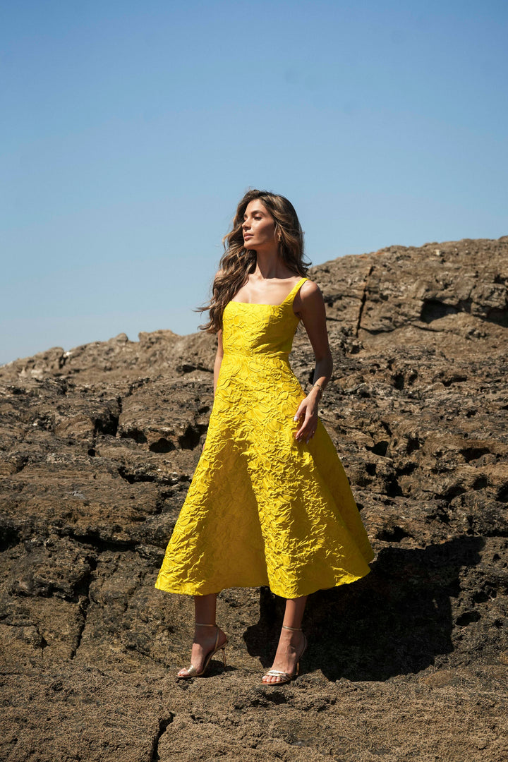 MARTINA YELLOW DRESS