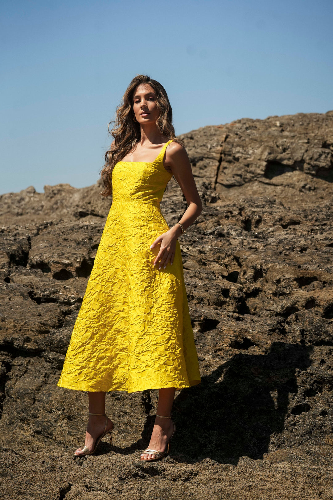 MARTINA YELLOW DRESS