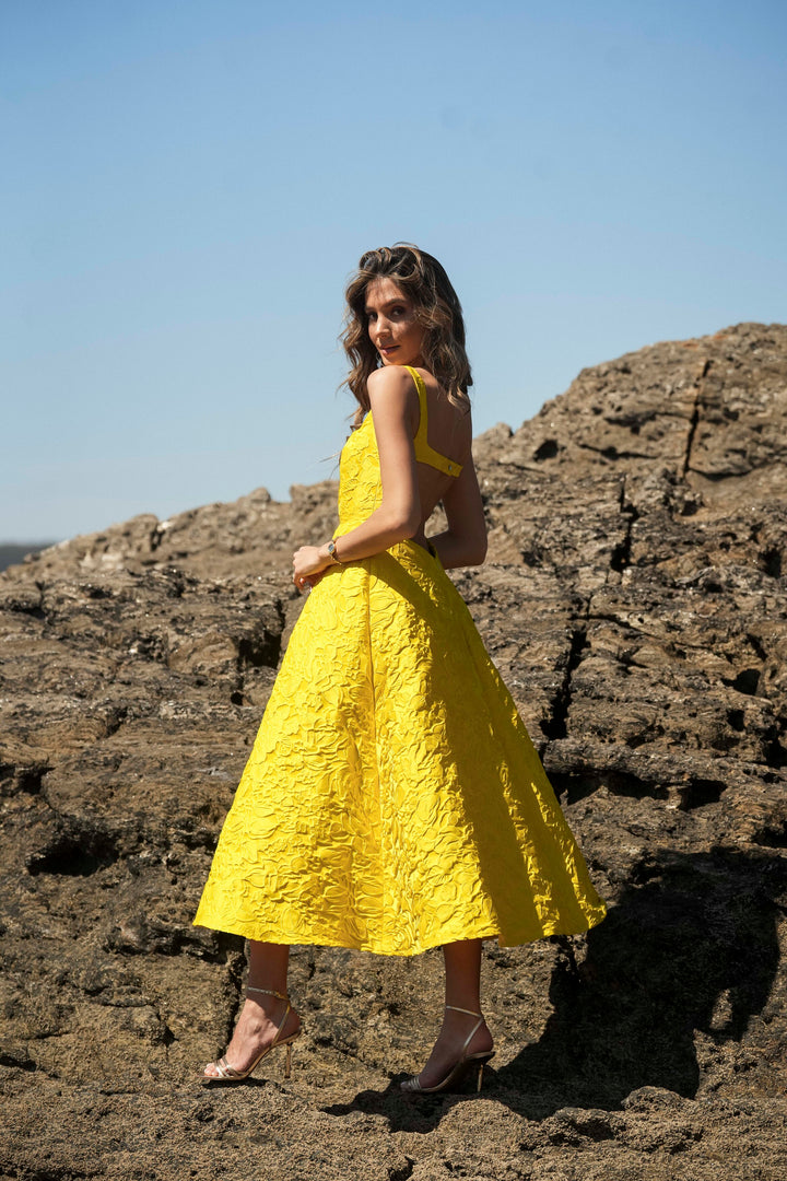 MARTINA YELLOW DRESS