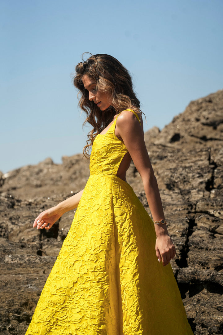MARTINA YELLOW DRESS