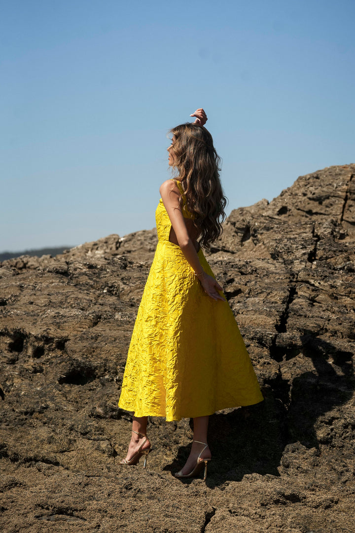 MARTINA YELLOW DRESS