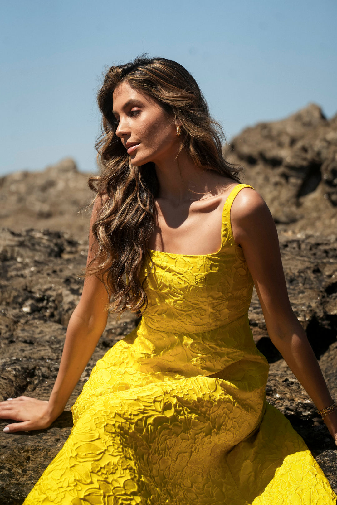 MARTINA YELLOW DRESS