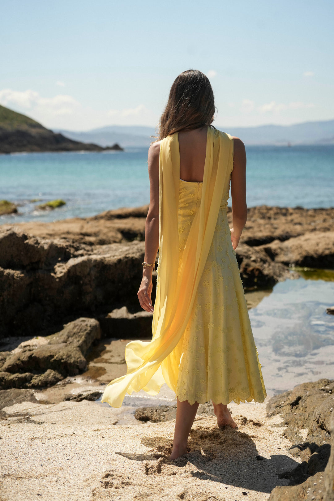 VESTIDO FLORA AMARILLO