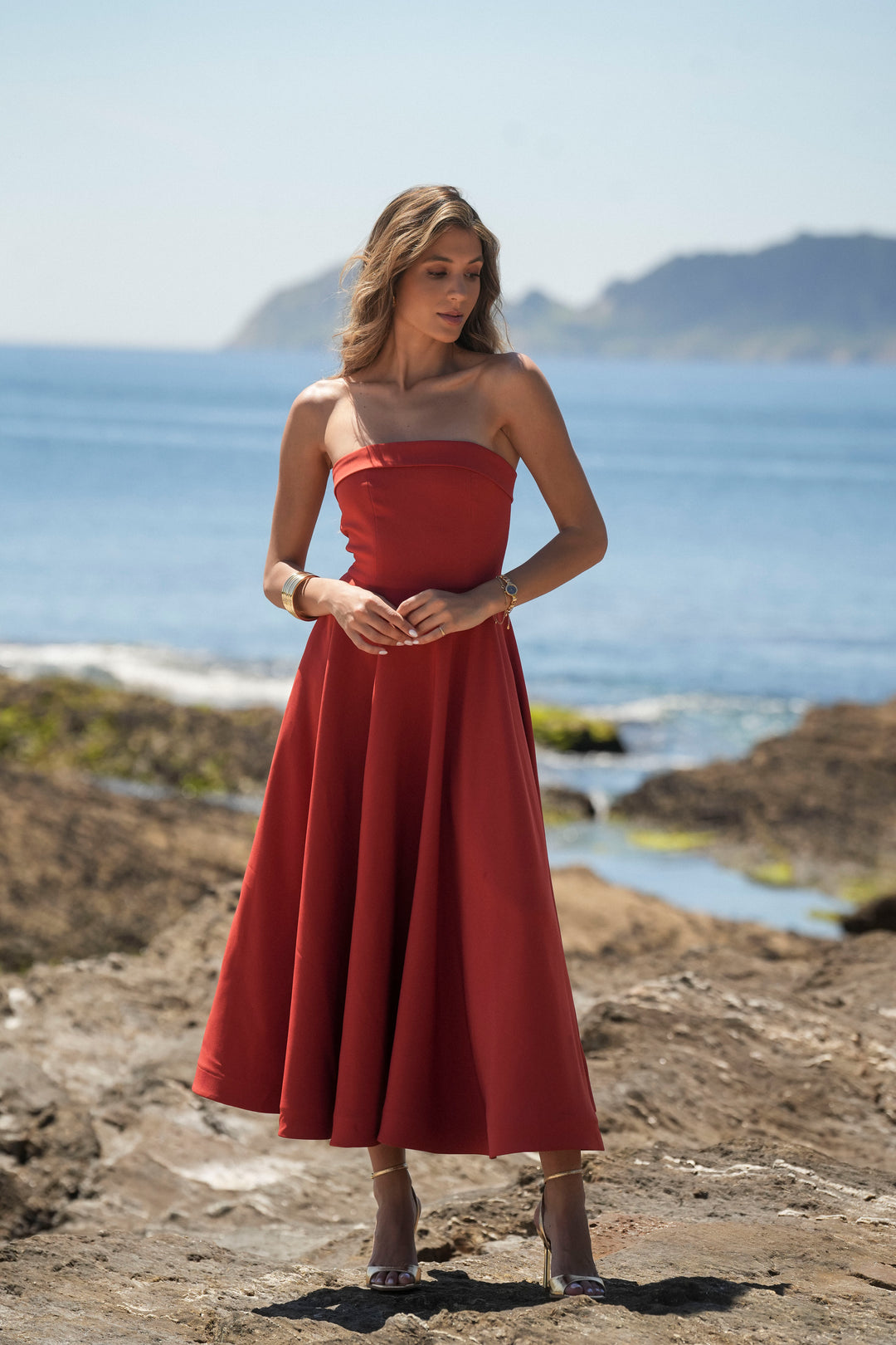 VESTIDO ADELLE NARANJA