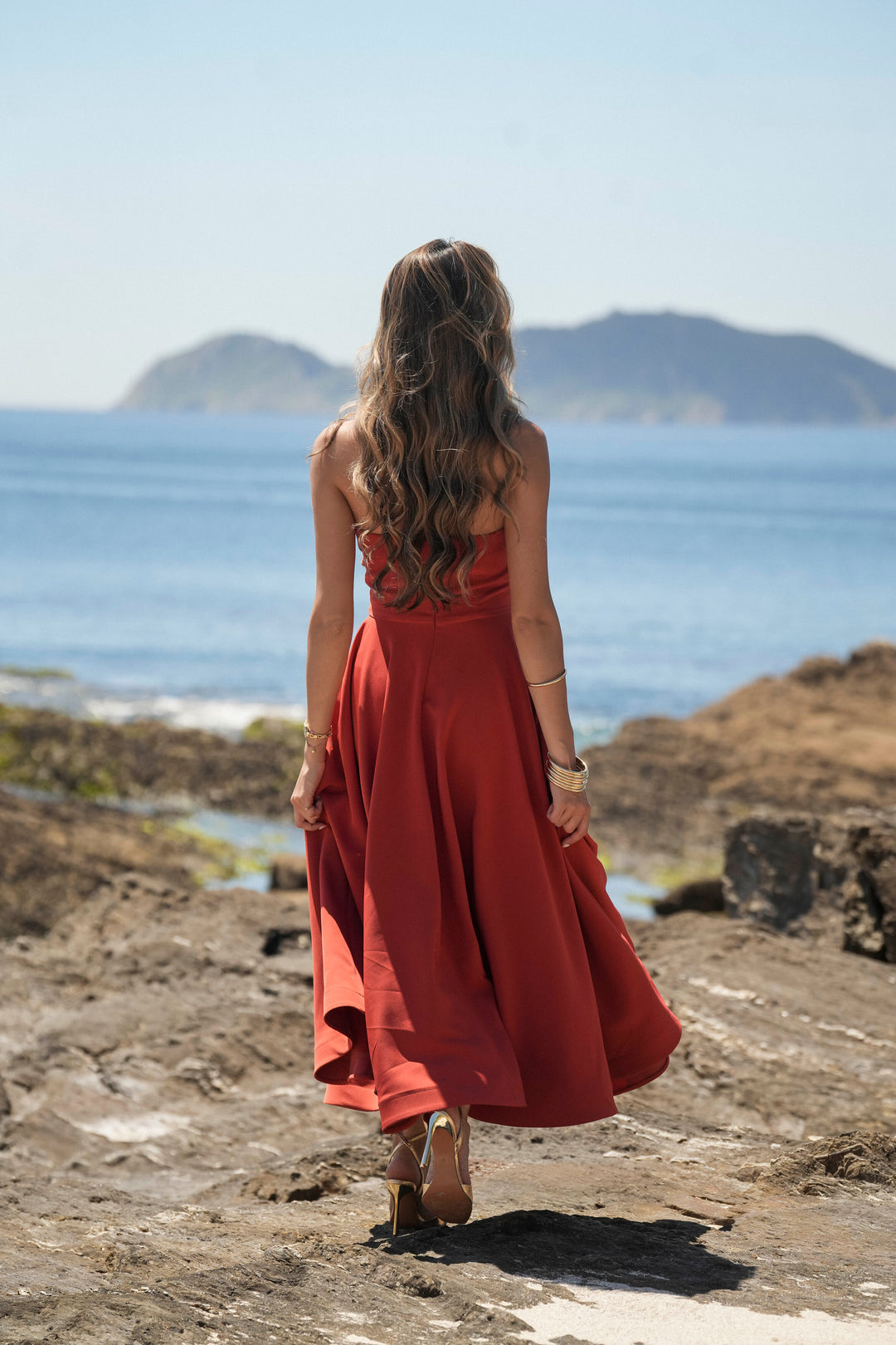 VESTIDO ADELLE NARANJA