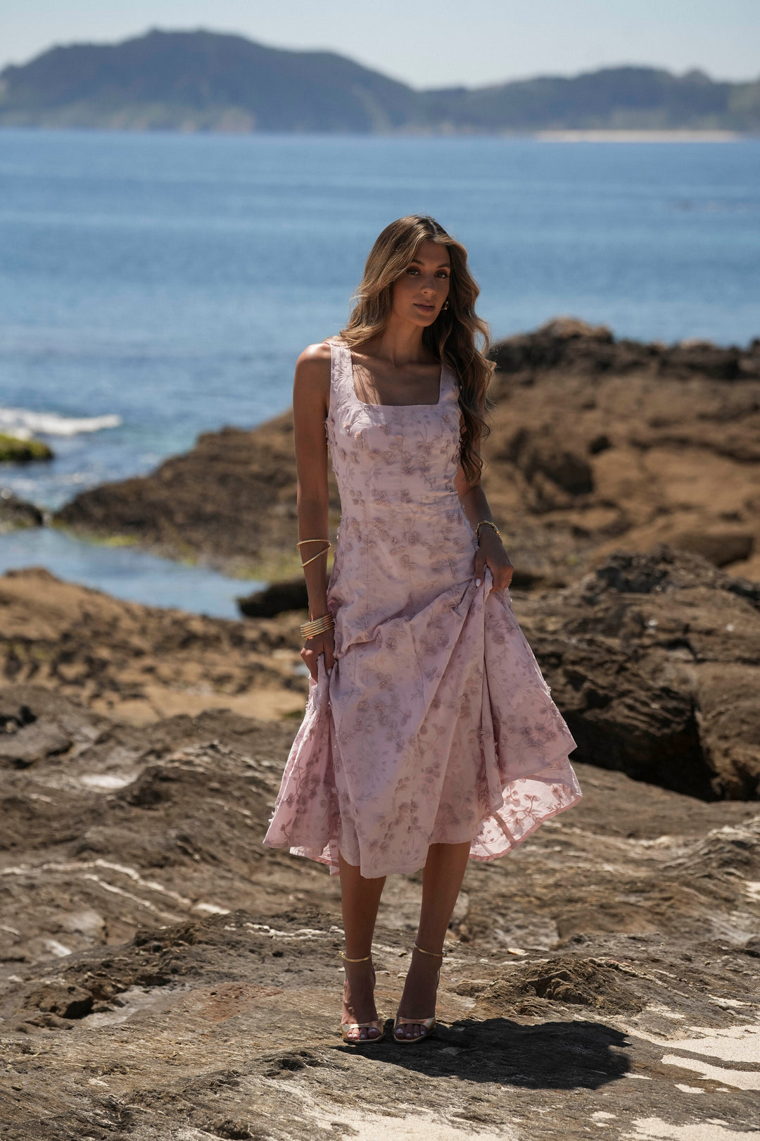 MAUVE FLORA DRESS Gendolina MAUVE FLORA DRESS Gendolina