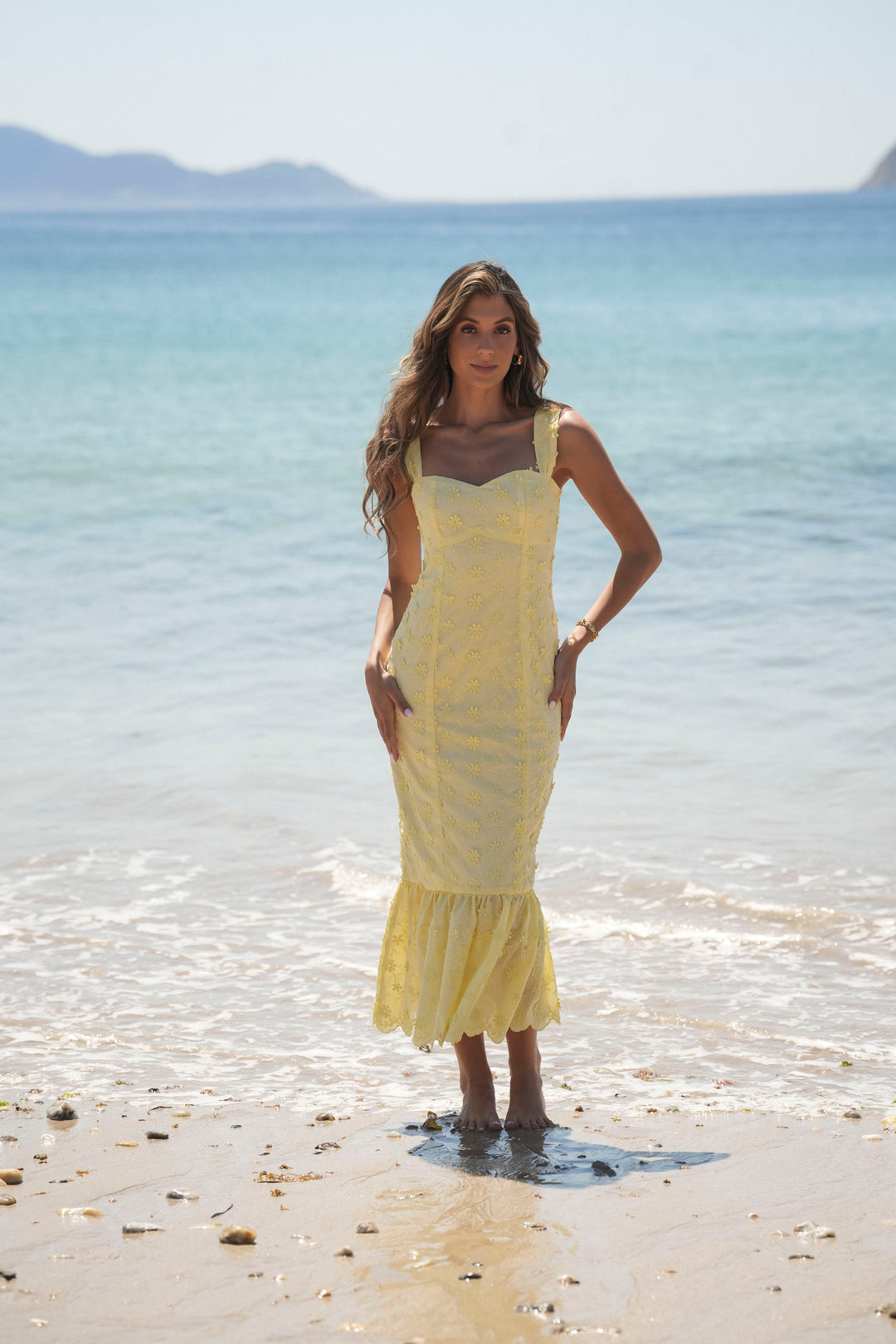 VESTIDO SALITRE AMARELO