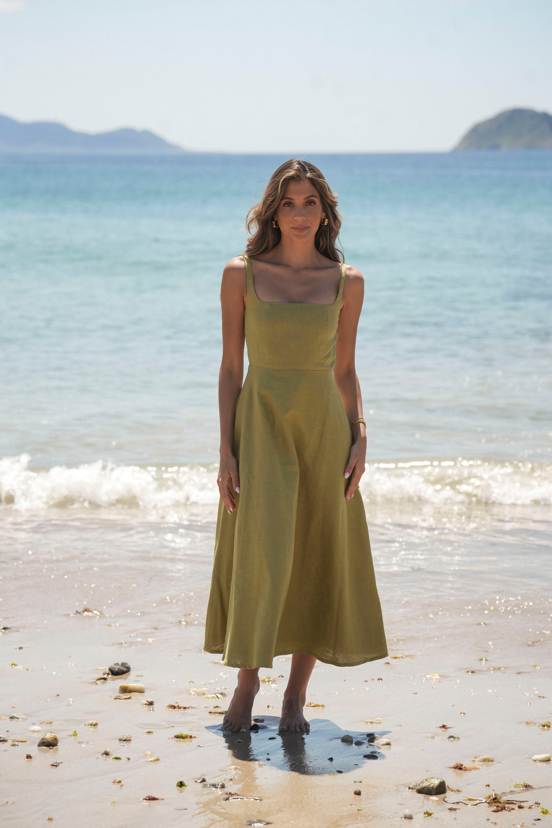 MARTINA GREEN DRESS