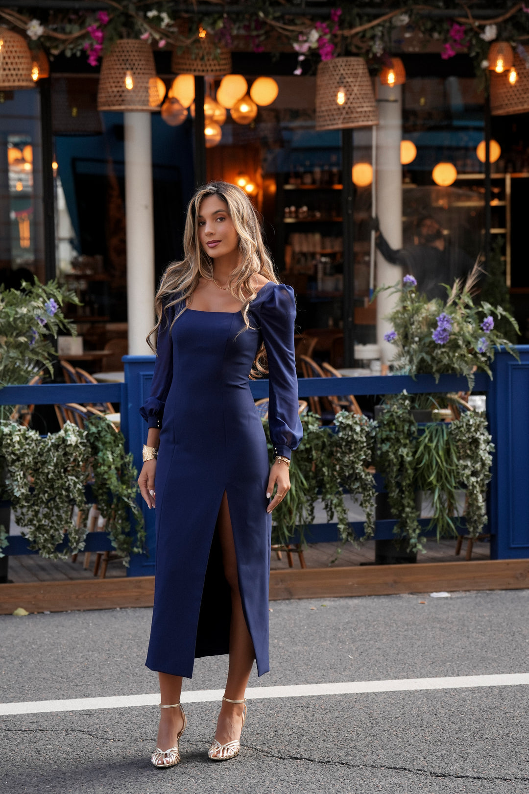 CELINE NAVY BLUE DRESS