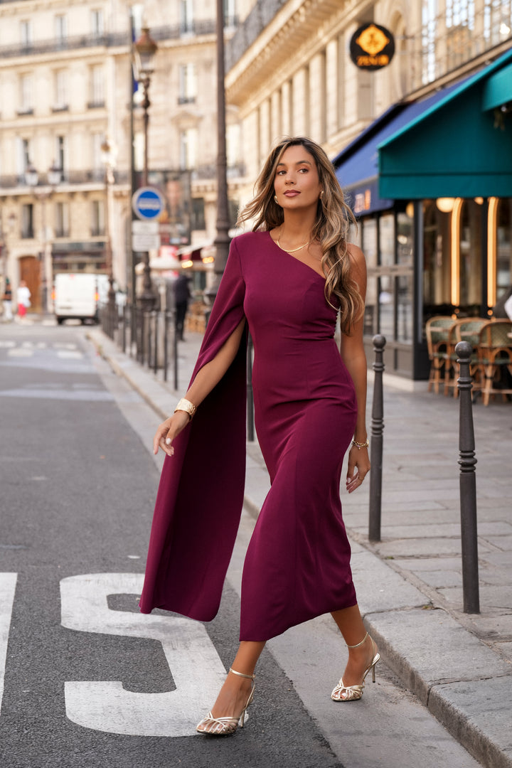 ROBERTA GARNET DRESS