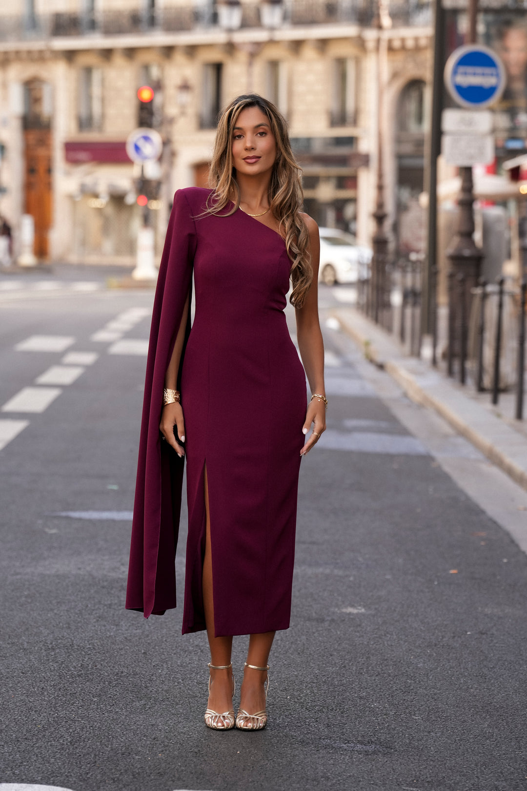 ROBERTA GARNET DRESS