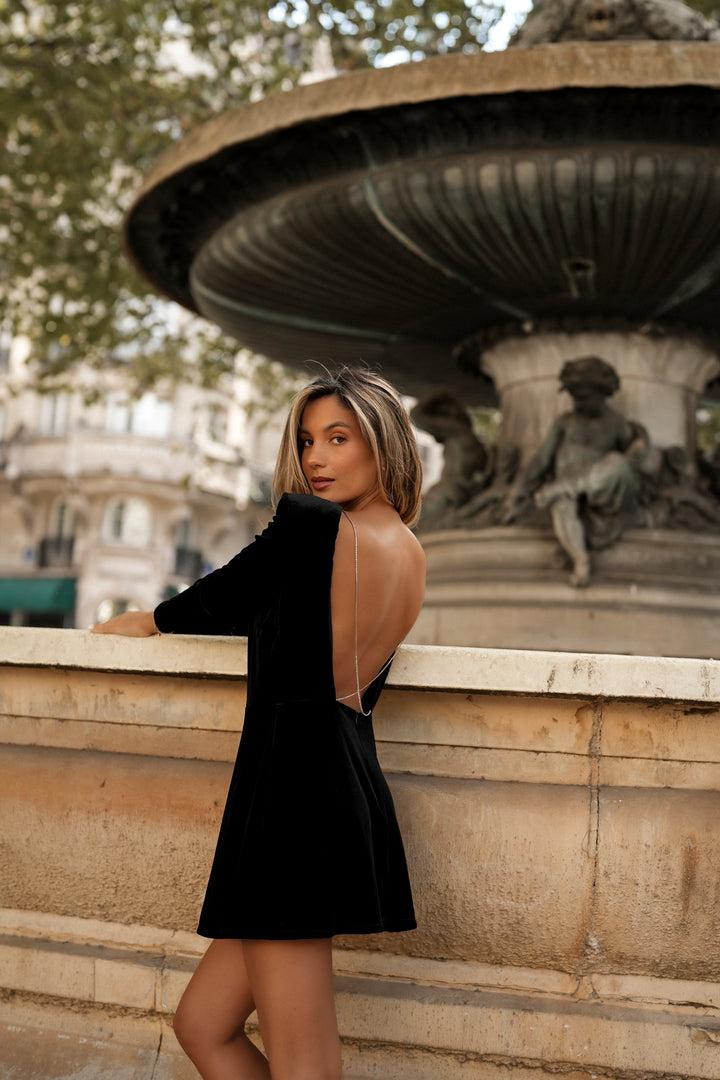 STELLA VELVET DRESS