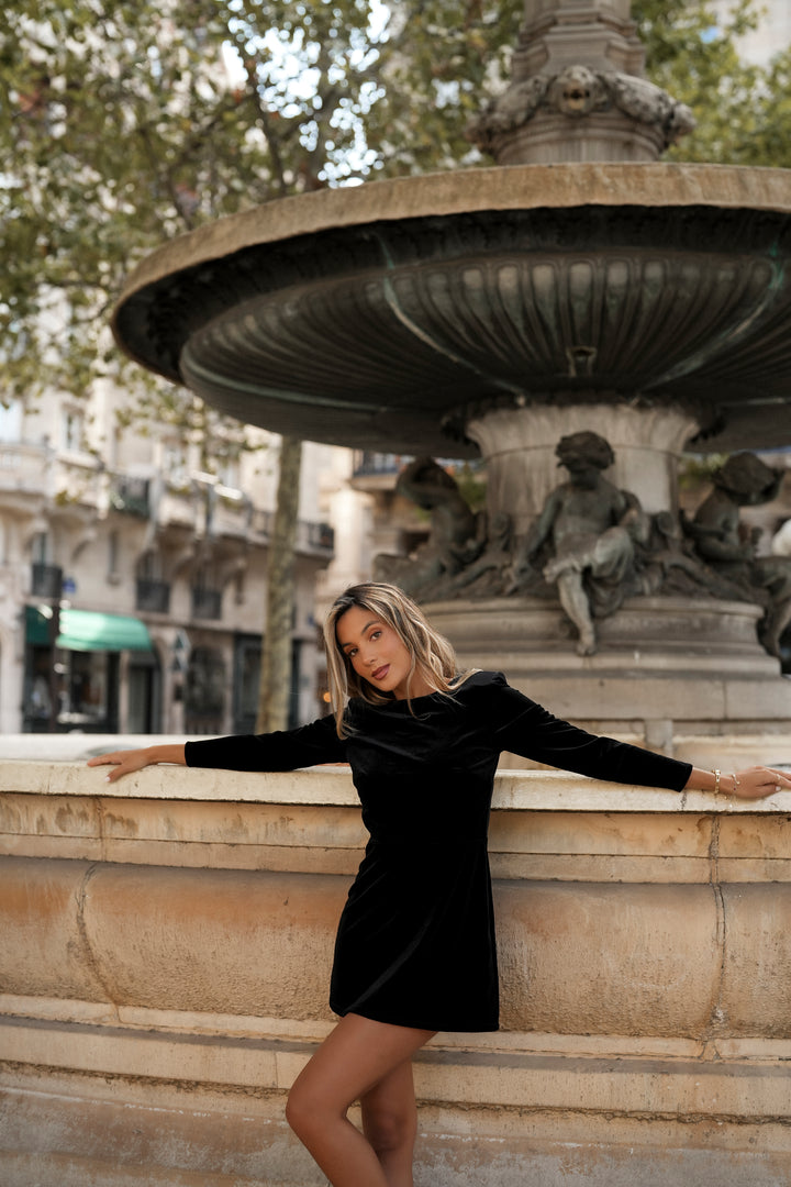STELLA VELVET DRESS