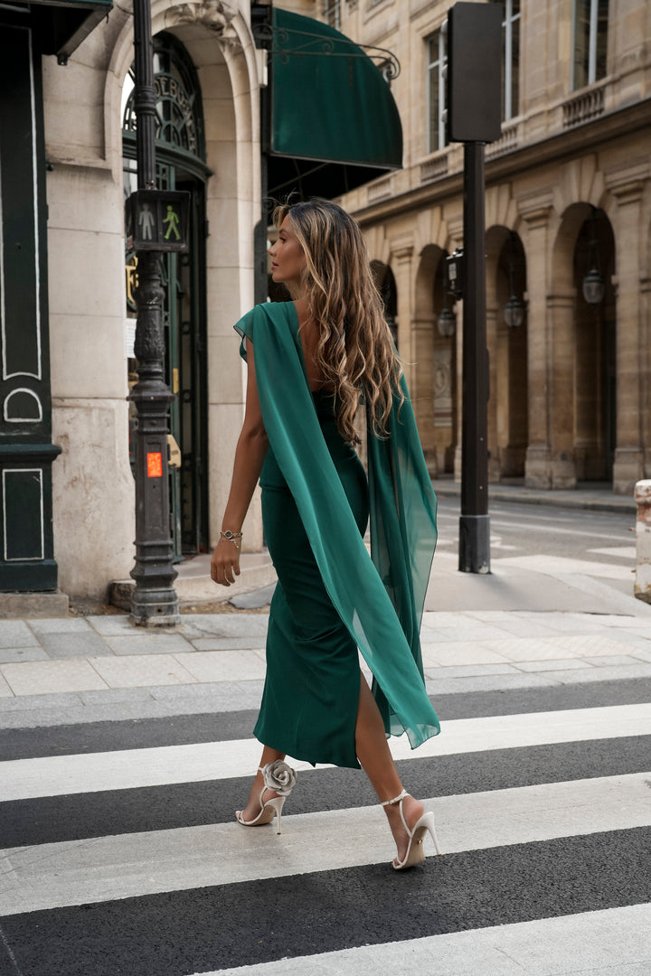NICOLE GREEN DRESS