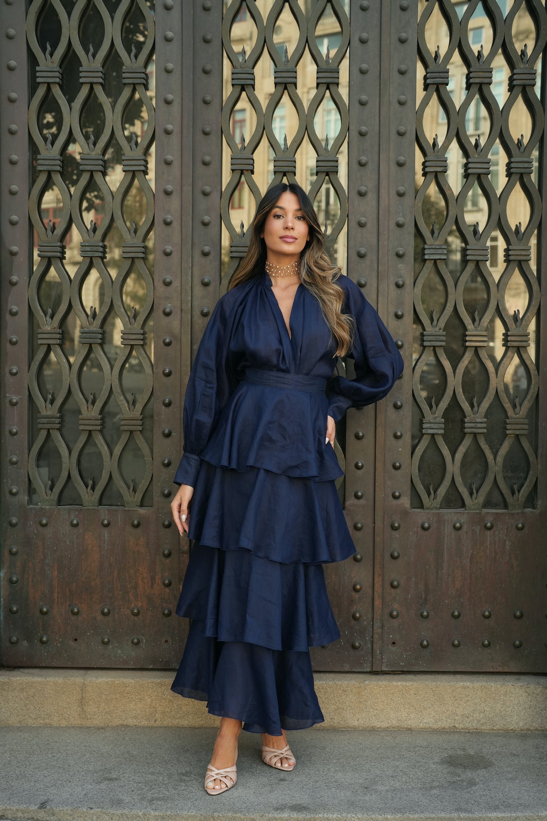 BLOUSE BRISA LIN MARINE