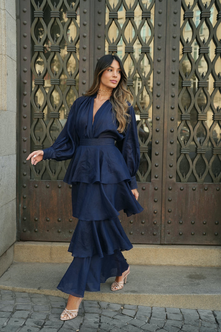 BLOUSE BRISA LIN MARINE