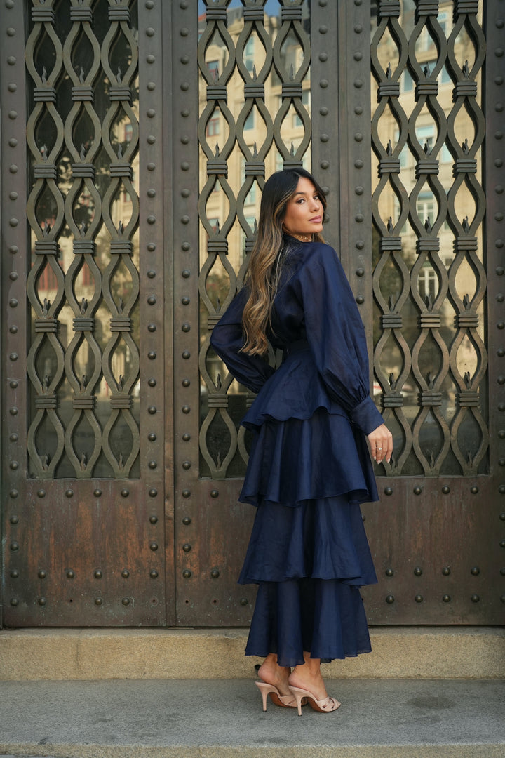 BLOUSE BRISA LIN MARINE