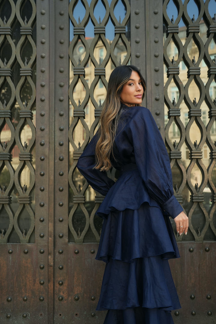 BLOUSE BRISA LIN MARINE