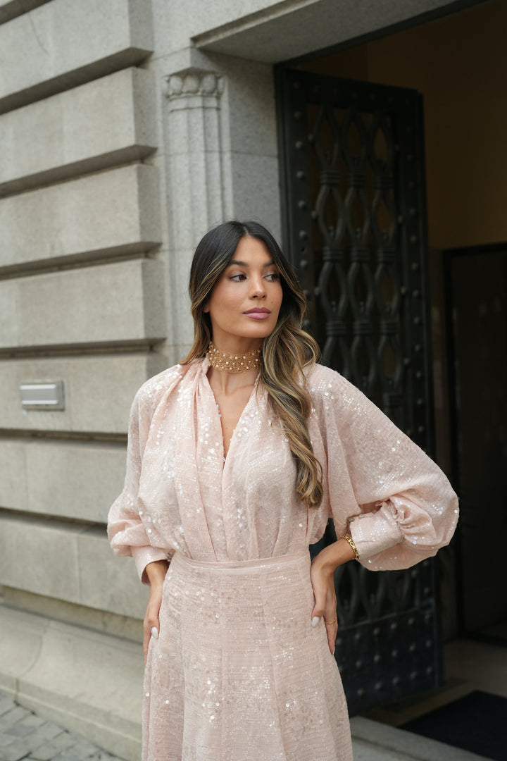 CHEMISIER BRISA PAILLETTES