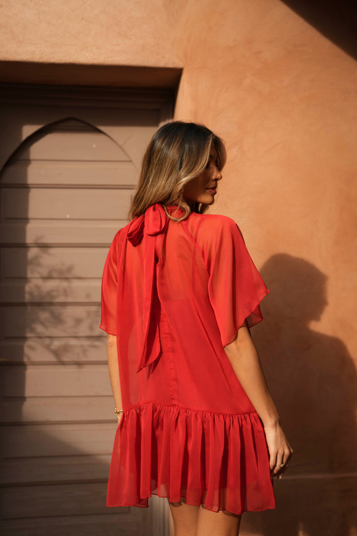 VESTIDO VERA VERMELHO