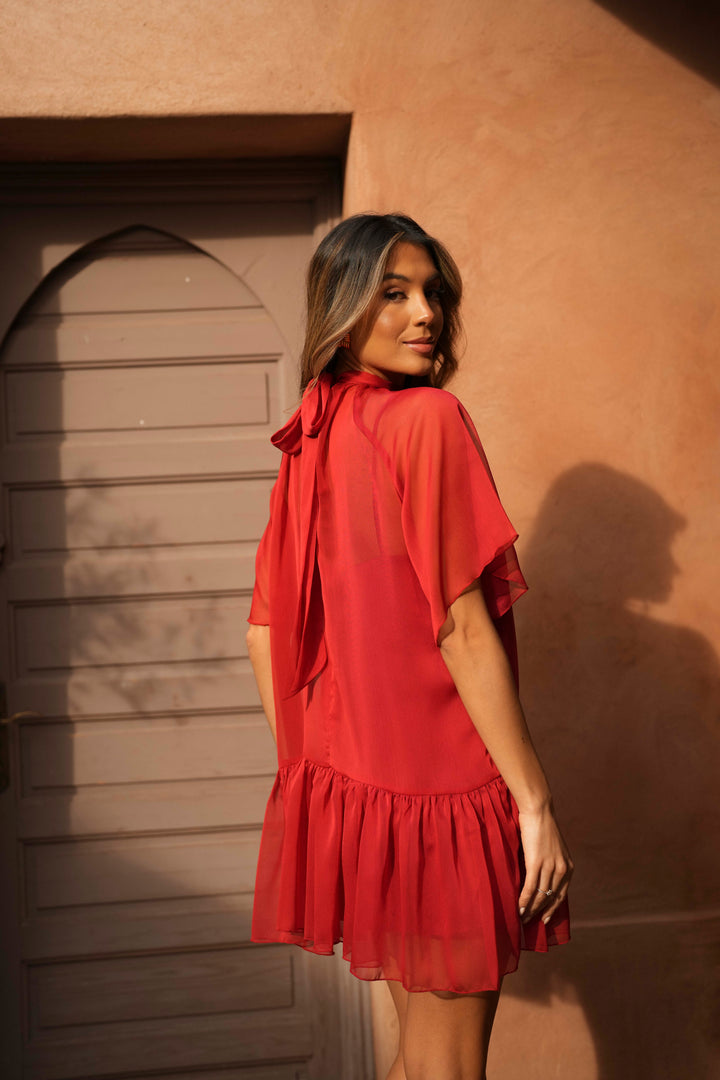 VESTIDO VERA VERMELHO