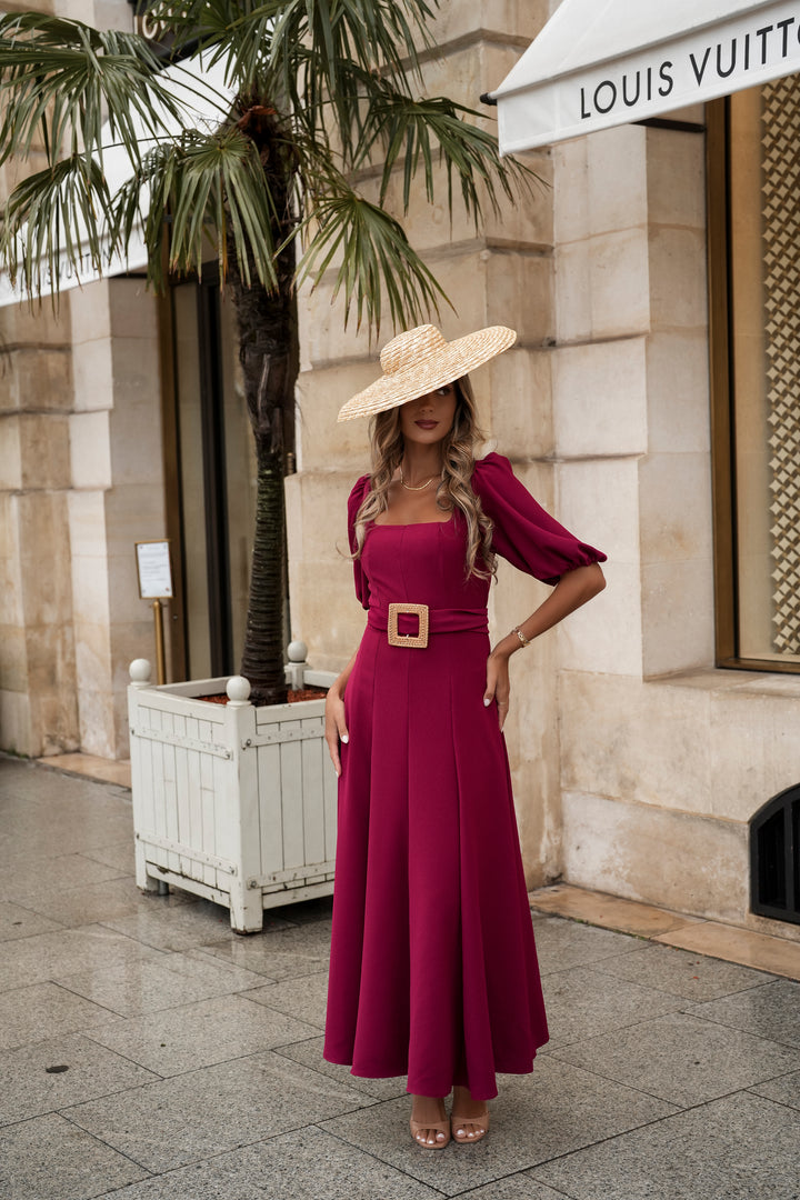 CAMILLE RED DRESS