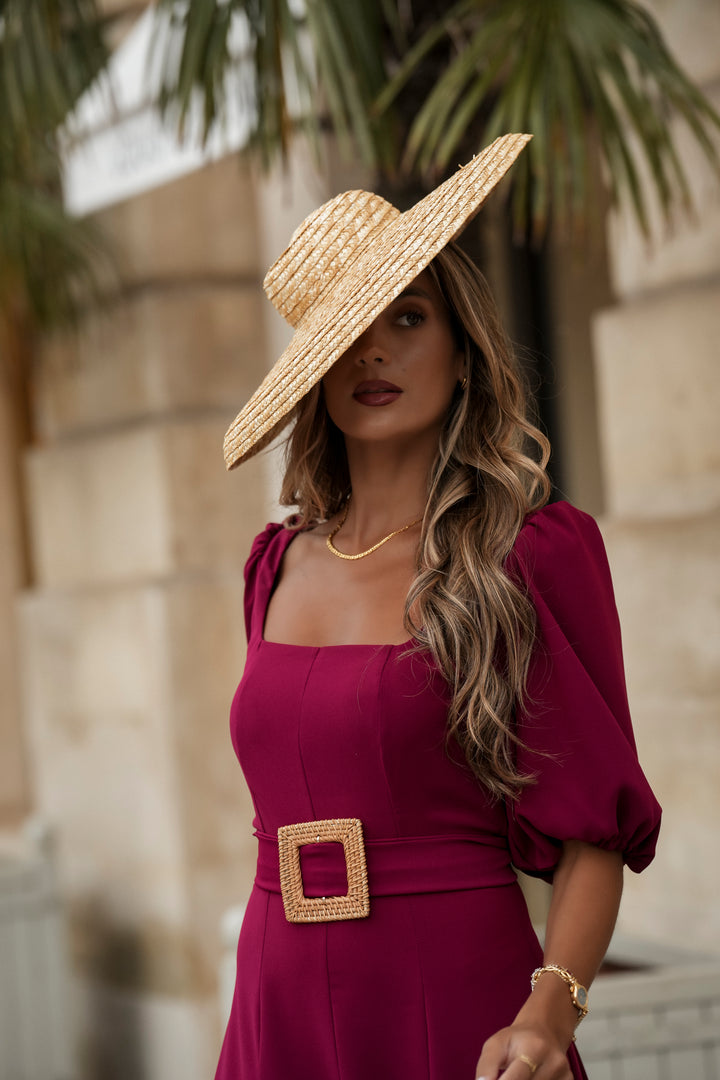 CAMILLE RED DRESS