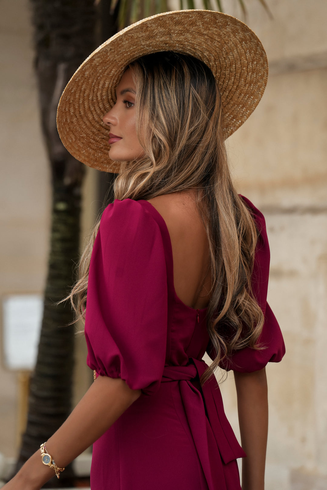 CAMILLE RED DRESS