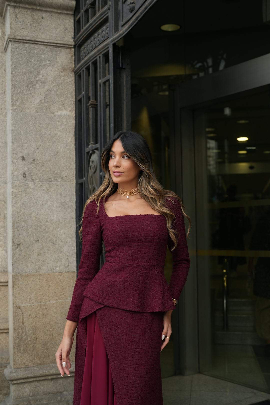 ENSEMBLE GRACIA ROUGE