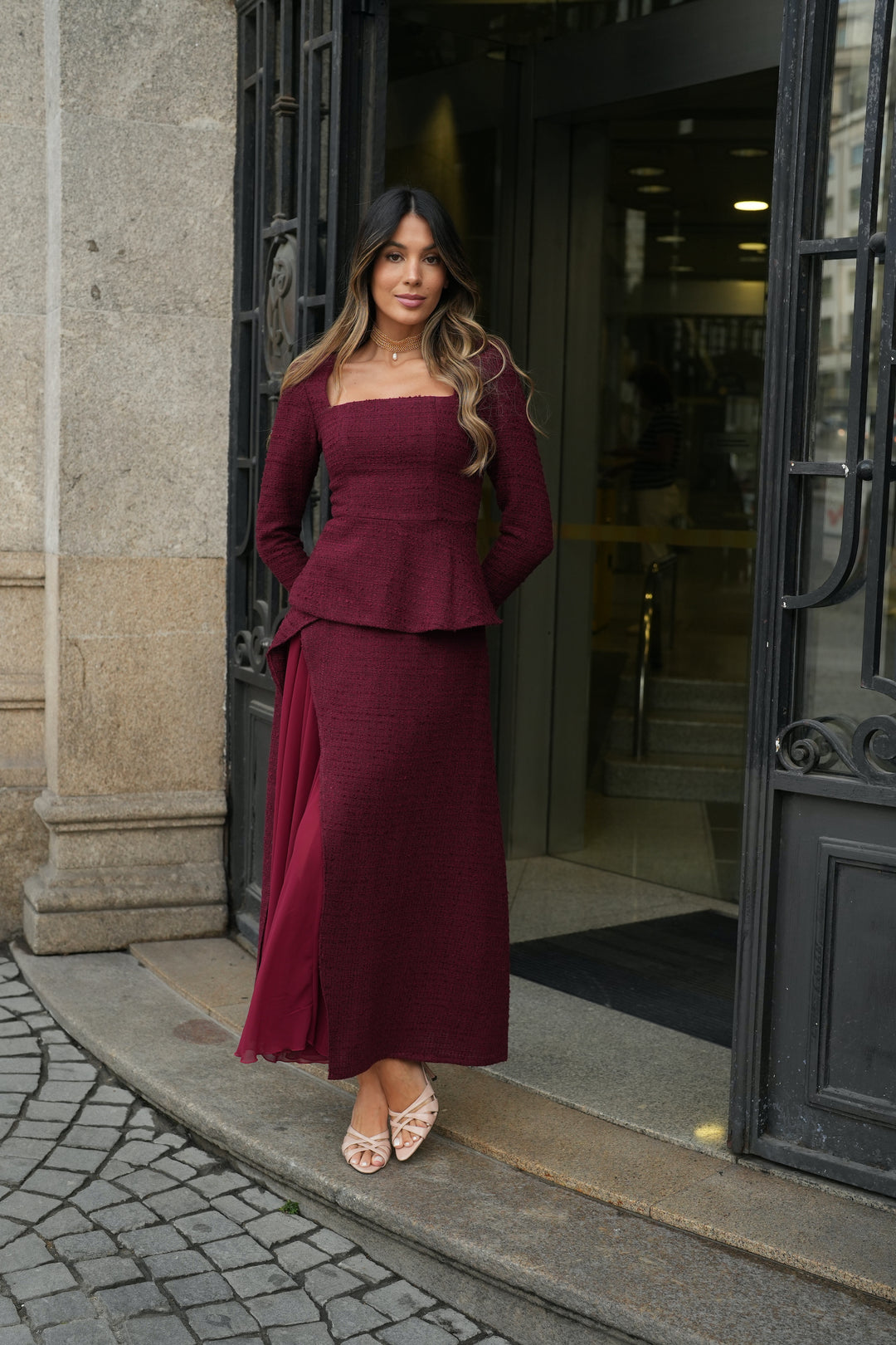 ENSEMBLE GRACIA ROUGE