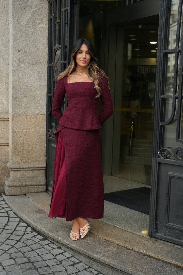 ENSEMBLE GRACIA ROUGE