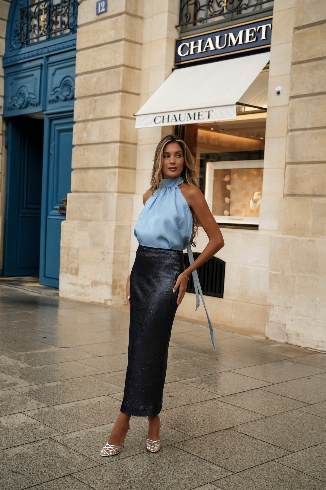 BLUE LIGHT TOP