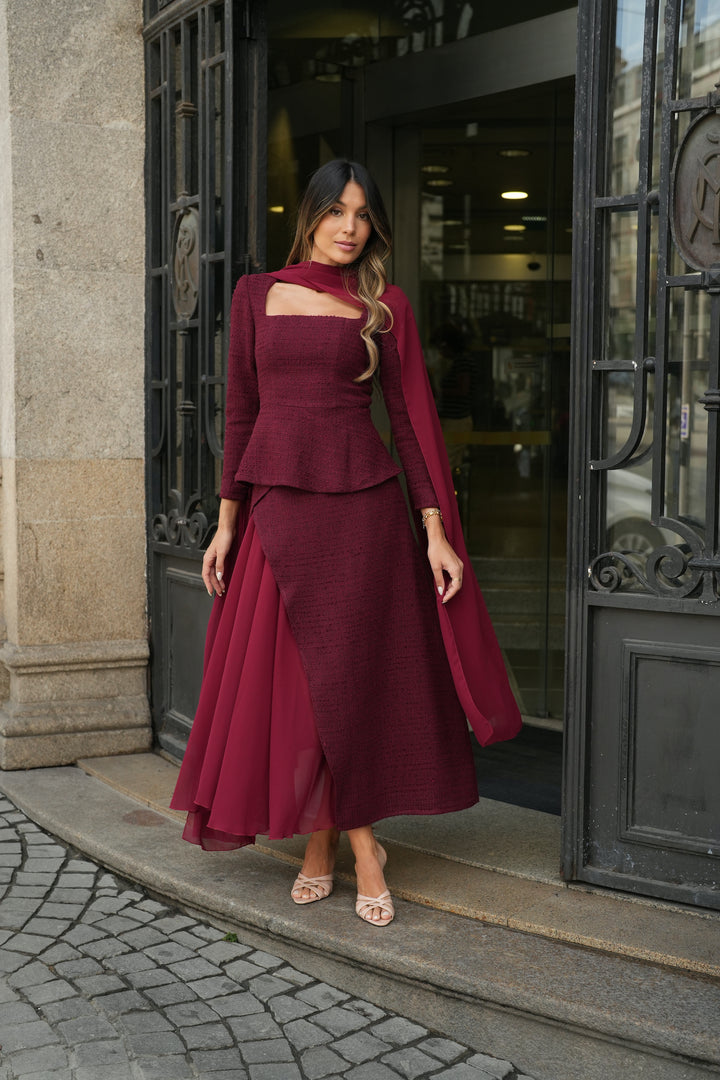 ENSEMBLE GRACIA ROUGE