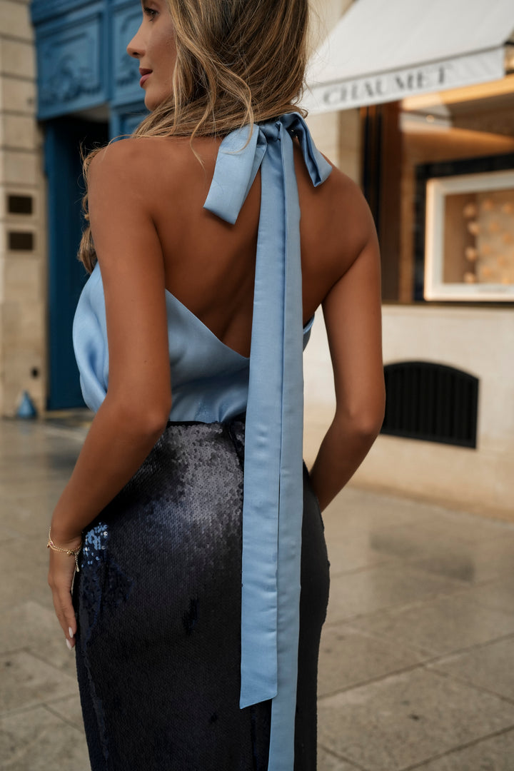 BLUE LIGHT TOP