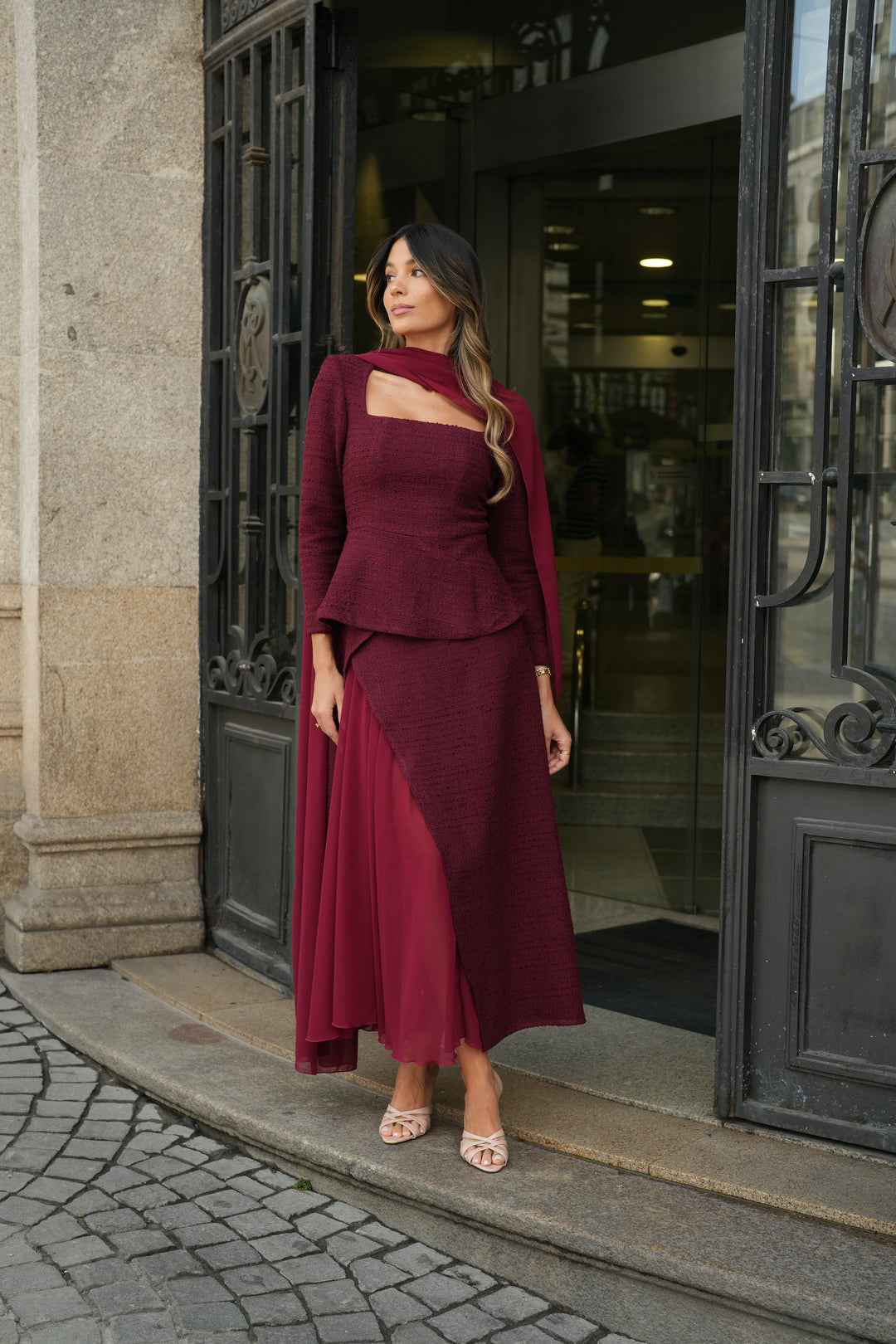 ENSEMBLE GRACIA ROUGE