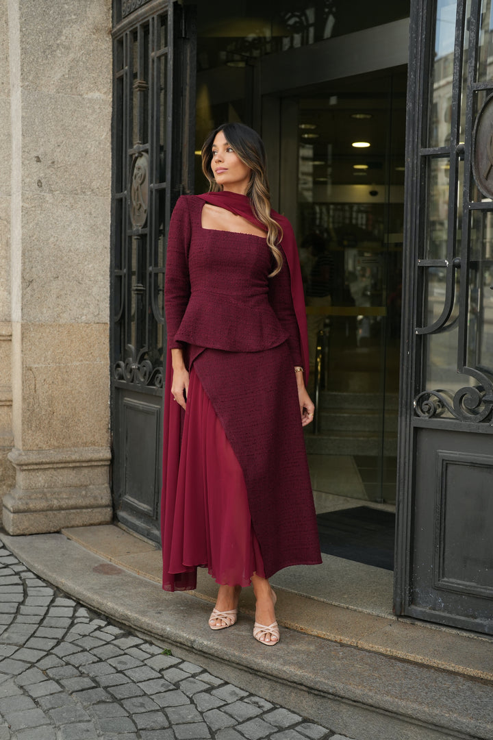 ENSEMBLE GRACIA ROUGE