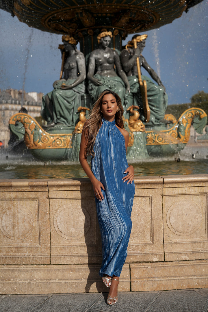 CONSTANCE BLUE DRESS